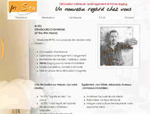 Tablet Screenshot of insitu-valorisation.fr